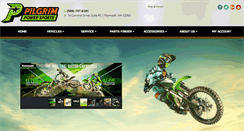 Desktop Screenshot of pilgrimpowersports.com